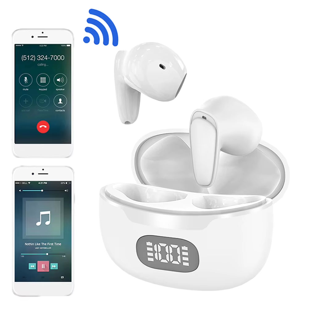 144 Languages Two-Way Translator Earbuds Bluetooth-Compatible 5.1 Instant Translated Smart Voice Translator Translator Headset